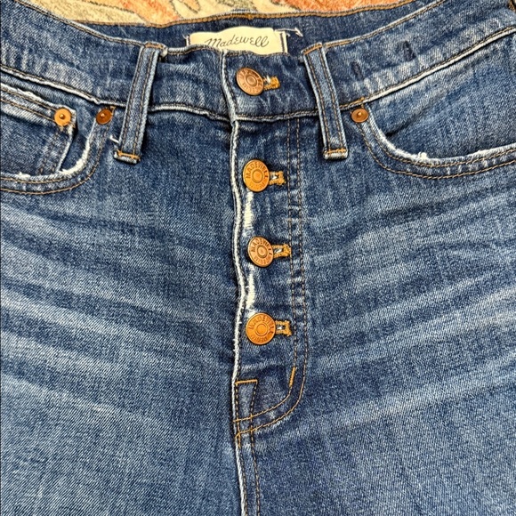 Madewell Denim Button-Fly Jeans size 25 - Picture 2 of 7